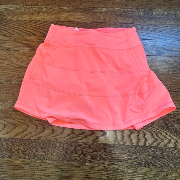 Lululemon Pace Rival Skirt -- SUNSET COLOR -- Sz 0 long NWOT - Picture 1 of 4